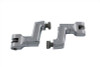 V-Twin - 27-0617 - Offset Footpeg Mount Kit Chrome