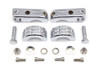V-Twin - 27-0698 - Billet Footpeg Mount Set