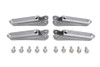 V-Twin - 27-0757 - Footboard Cleat Set Raw - Fits 1914-1929 Harley-Davidson J, 1930-1936 VL