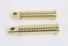 V-Twin - 27-0783 - Ribbed Style Extended Footpeg Set