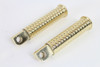V-Twin - 27-0783 - Ribbed Style Extended Footpeg Set
