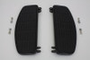 V-Twin - 27-0826 - 'D' Driver Footboard Set Gloss Black - Fits 1966-1973 Harley-Davidson G, 1966-1984 FL