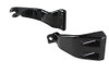 V-Twin - 27-0841 - Black Driver Footpeg Mount Set - Fits 1991-2017 Harley-Davidson FXD