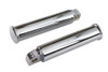 V-Twin - 27-0874 - Chrome Smooth Style Billet Footpeg Set
