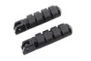 V-Twin - 27-0887 - Driver ISO Footpeg Set Black V-Twin - 27-0887 - Driver ISO Footpeg Set Black