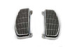 V-Twin - 27-0922 - 'D' Driver Footboard Set Chrome - Fits 1940-1984 Harley-Davidson FL, 1940-1946 U, 1940-1952 W, 1941-1972 G