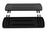 V-Twin - 27-0966 - Driver Square Style Footboard Set Black - Fits 1941-1985 Harley-Davidson FL, 1936-1973 G, 1936-1952 W