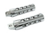 V-Twin - 27-0972 - Chrome Concave Style Footpeg Set