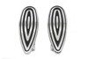 V-Twin - 27-0994 - Billet Footboard Set Chrome