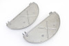 V-Twin - 27-1002 - Half Moon Footboard Set Raw