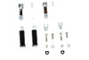 V-Twin - 27-1031 - FX Footpeg Mount Kit Chrome - Fits 1973-1984 Harley-Davidson FX