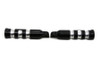 V-Twin - 27-1056 - Black Contour Grooved Footpeg Set