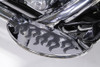 V-Twin - 27-1202 - Driver Footboard Set with Flame Design