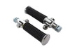 V-Twin - 27-1228 - Rubber Style Passenger Footpeg Set