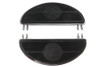 V-Twin - 27-1430 - Driver 'D' Shape Footboard Set Chrome - Fits 1941-1984 Harley-Davidson FL