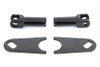 V-Twin - 27-1450 - Passenger Footboard Support Kit - Fits 2008-2017 Harley-Davidson FLST, FXST