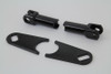 V-Twin - 27-1450 - Passenger Footboard Support Kit - Fits 2008-2017 Harley-Davidson FLST, FXST