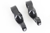V-Twin - 27-1465 - Short Angled Footpeg Mount Kit Black