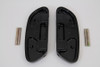 V-Twin - 27-1761 - Passenger Footboard Set Black