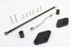 V-Twin - 27-1820 - Reduced Reach Forward Control Kit Black