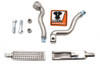V-Twin - 27-1845 - Anderson Mid Footpeg Kit - Fits 1941-1969 Harley-Davidson FL