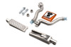 V-Twin - 27-1845 - Anderson Mid Footpeg Kit - Fits 1941-1969 Harley-Davidson FL