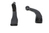 V-Twin - 27-1869 - Driver Footpeg Mount Set Black - Fits 2004-2020 Harley-Davidson XL