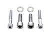 V-Twin - 2755-4 - Allen Mount Kit for Rear Brake Caliper Chrome