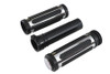 V-Twin - 28-0150 - Bar Style Grip Set - Fits 1996-2017 Harley-Davidson FXD, 1996-2007 FLT, 1996-2003 XL, 1996-2015 FLST, FXST