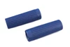 V-Twin - 28-0185 - Blue Grip Set Original Rib Style - Fits 1962-1972 Harley-Davidson FL, XL