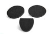 V-Twin - 28-0312 - Replica Black Clutch and Brake Pad Set - Fits 1936-1940 Harley-Davidson EL, 1929-1952 WL, 1941-1966 FL, 1938-1948 UL