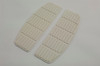 V-Twin - 28-0414 - Footboard White Mat Set
