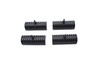 V-Twin - 28-0447 - Saddlebag Lower Rubber Bumper Set - Fits 1993-2013 Harley-Davidson FLT