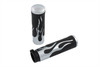 V-Twin - 28-0454 - Hot Rod Flame Style Grip Set - Fits 1979-1995 Harley-Davidson FLT, 1982-1994 FXR, 1984-1995 FXST, 1982-1984 FX, FL, 1986-1995 FLST, 1982-1995 XL, 1991-1995 FXD