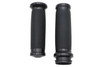 V-Twin - 28-1787 - Caliber Handlebar Grip Set Black