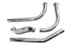 V-Twin - 29-0037 - Shovelhead Upsweep Exhaust Header Set Chrome