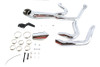 V-Twin - 29-0058 - M8 2:1 Exhaust Header Set Chrome
