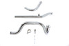 V-Twin - 29-1106 - Dual Crossover Chrome Exhaust System