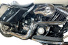 V-Twin - 29-8155 - Speedster 1-3/4 inch 2 into 1 Exhaust Header Set Chrome