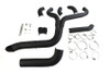 V-Twin - 29-8157 - Speedster 1-3/4 inch 2 into 1 Exhaust Header Set Black