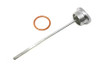 V-Twin - 2903-2 - Cadmium Plated Oil Tank Filler Cap and Gauge Kit