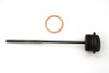 V-Twin - 2907-2 - Parkerized Oil Tank Filler Cap and Gauge Kit