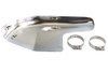 V-Twin - 30-0211 - Top Left Exhaust Heat Shield - Fits 1965-1984 Harley-Davidson FL