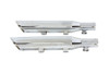 V-Twin - 30-0361 - Wyatt Gatling Down Slash Slip-On Muffler Set Chrome