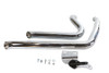 V-Twin - 30-0371 - Exhaust Drag Pipe Set Side Sweep