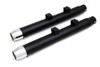 V-Twin - 30-0456 - 2-1/4 inch Diameter Black Straight Muffler Set