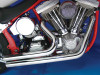 V-Twin - 30-0517 - Wyatt Gatling Drag Exhaust Pipe Set Short Stuff Style