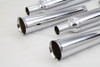 V-Twin - 30-0564 - Megaphone Tip Muffler Kit - Fits 1958-1984 Harley-Davidson FL