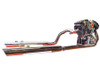 V-Twin - 30-0609 - Touring Crossover Exhaust Header System Chrome - Fits 2007-2008 Harley-Davidson FLT (with oxygen sensor)