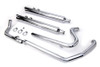 V-Twin - 30-0621 - Touring Crossover Exhaust Header System Chrome - Fits 2009 Harley-Davidson FLT